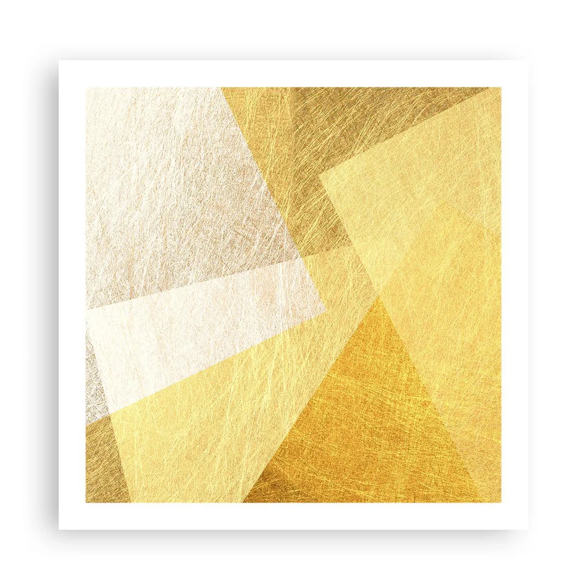 Póster - Tiempo de geometría - 60x60 cm