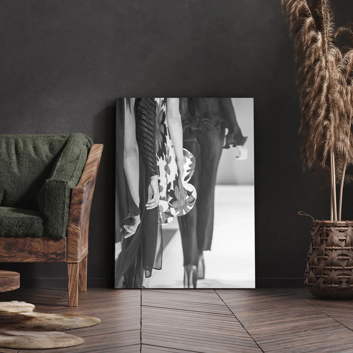 Cuadro sobre lienzo - Impresión de Imagen - Un desfile con estilo - 45x80 cm