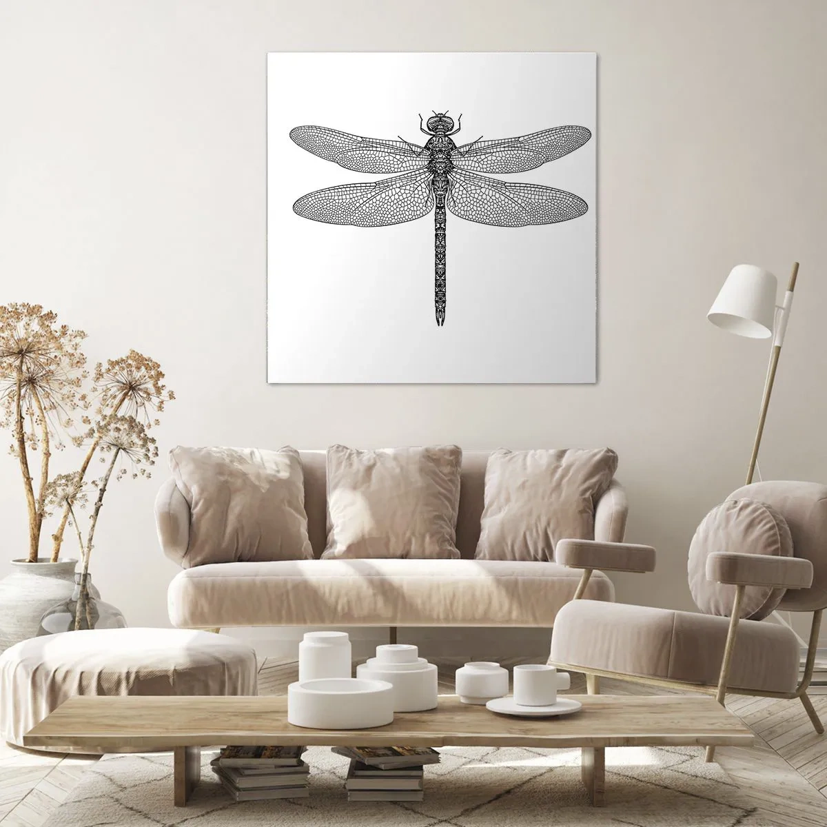 Cuadro sobre lienzo - Impresión de Imagen - Precisión de la naturaleza - 30x30 cm