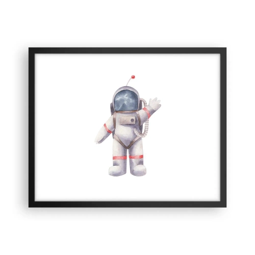 Póster en marco negro - Esto es todo por ahora - 50x40 cm