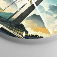 Esfera sin numeración, con rayas