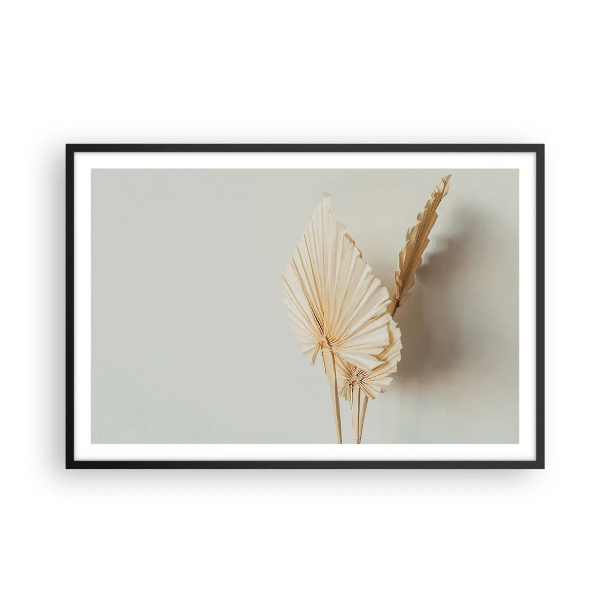 Póster en marco negro - Armonía y consuelo - 91x61 cm