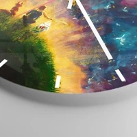 Esfera sin numeración, con rayas