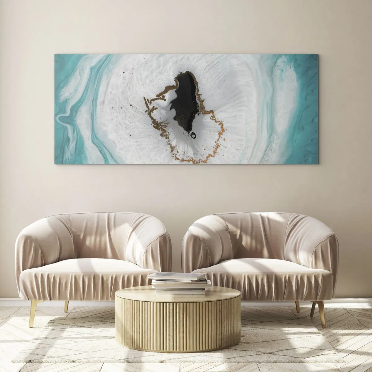 Cuadro sobre vidrio - Impresiones sobre Vidrio - Para acceder al interior - 100x40 cm