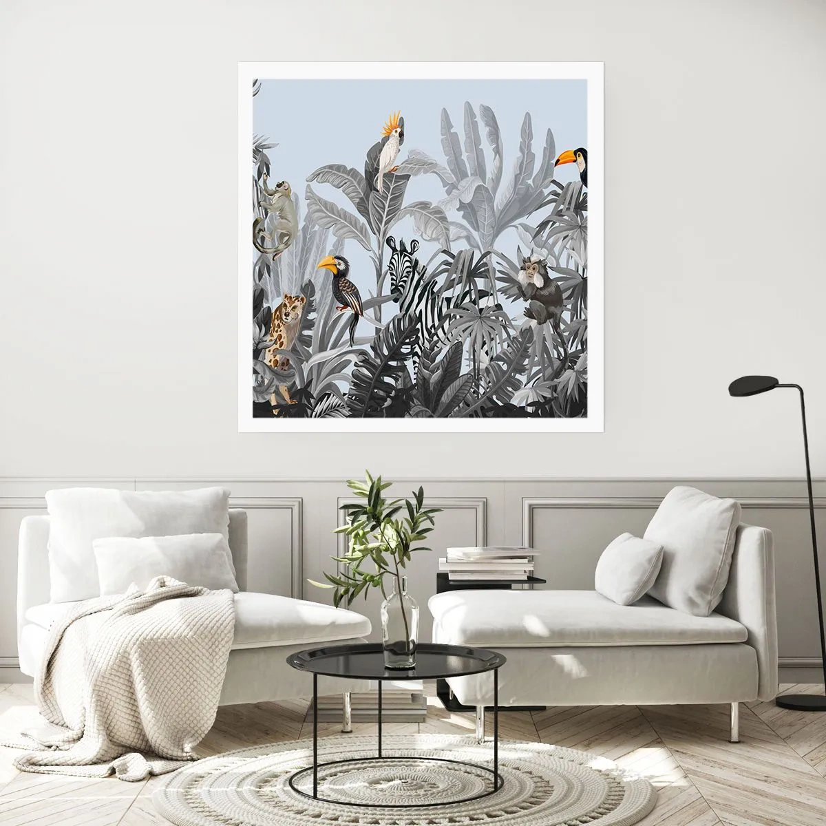 Póster - Un cuento de hadas africano - 50x50 cm