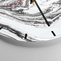 Esfera sin numeración, con rayas