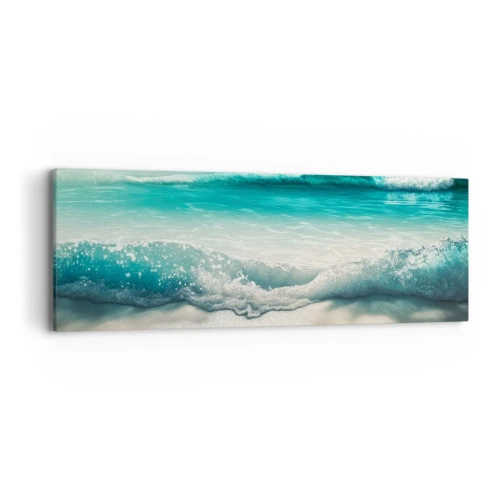 Cuadro sobre lienzo - Impresión de Imagen - Calma oceánica - 90x30 cm