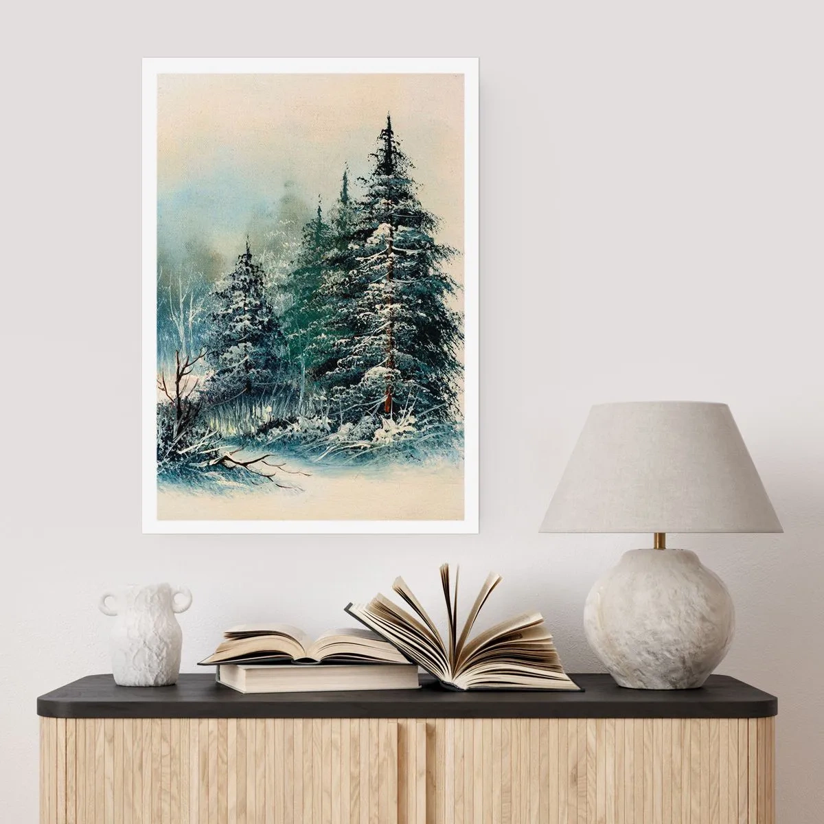 Póster - Preparados para la Navidad - 40x50 cm