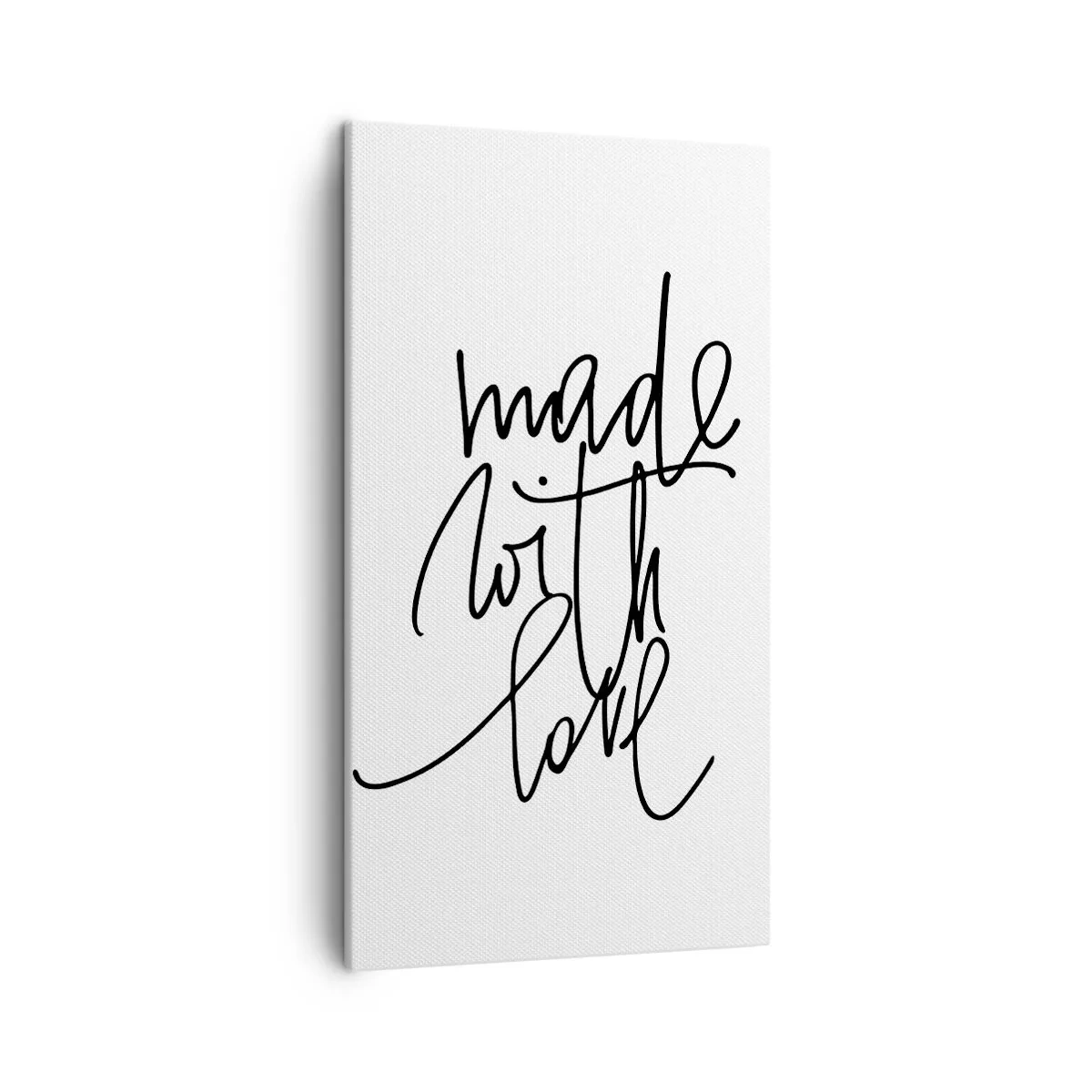 Cuadro sobre lienzo - Impresión de Imagen - La mejor marca - 45x80 cm