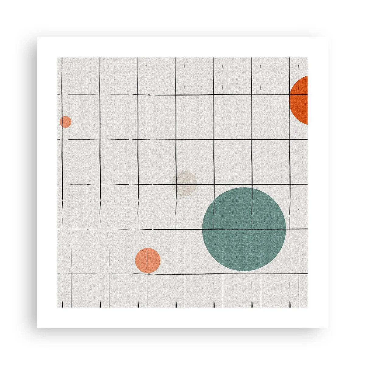 Póster - Atrapados. ¿Nosotros o ellos? - 50x50 cm