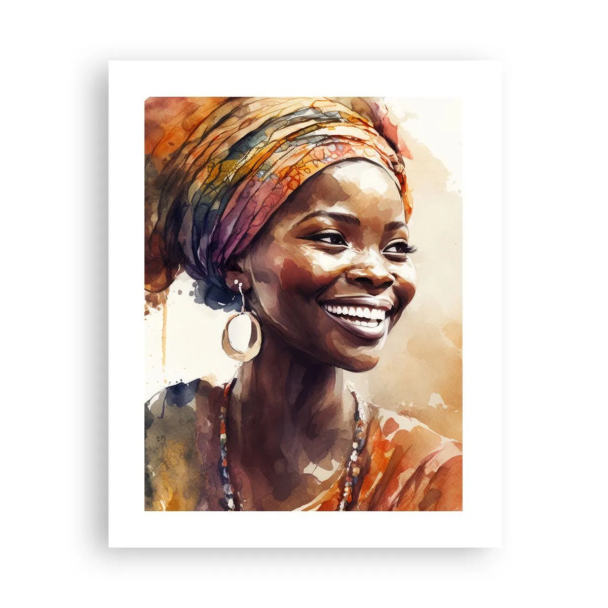 Póster - Reina africana - 40x50 cm