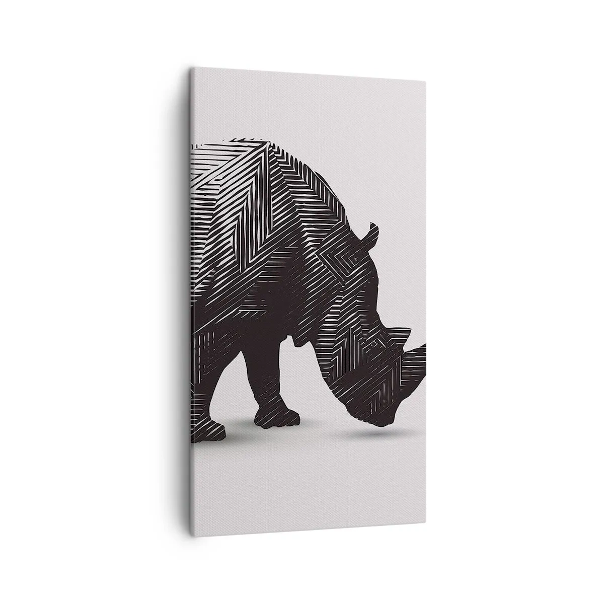 Cuadro sobre lienzo - Impresión de Imagen - La belleza geométrica de la naturaleza - 45x80 cm