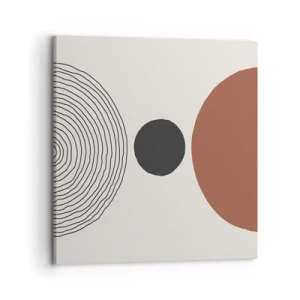 Cuadro sobre lienzo - Impresión de Imagen - En el centro de la atención - 70x70 cm