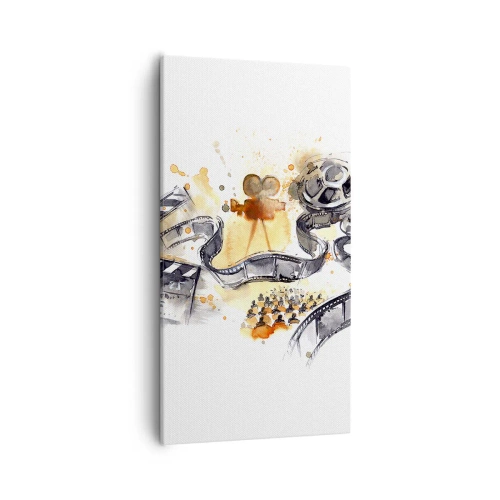 Cuadro sobre lienzo - Impresión de Imagen - En el país de los sueños - 55x100 cm