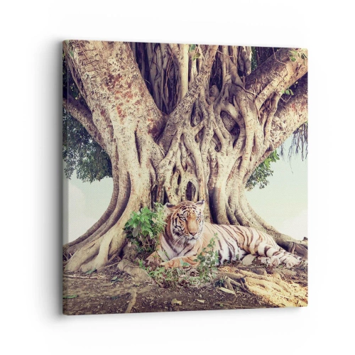 Cuadro sobre lienzo - Impresión de Imagen - Una visión desde el Génesis - 30x30 cm