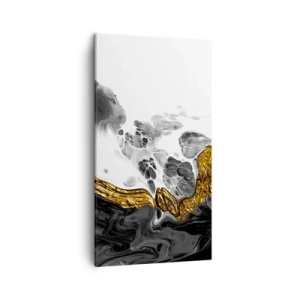 Cuadro sobre lienzo - Impresión de Imagen - Composición orgánica - 45x80 cm