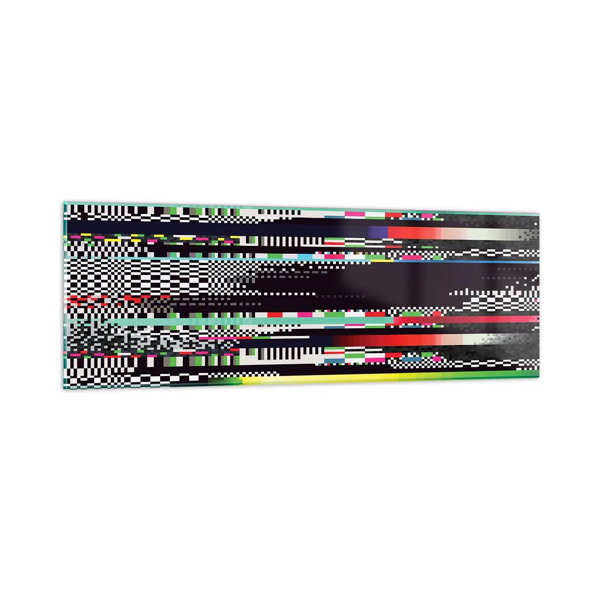 Cuadro sobre vidrio - Impresiones sobre Vidrio - Una imagen de otra realidad - 90x30 cm