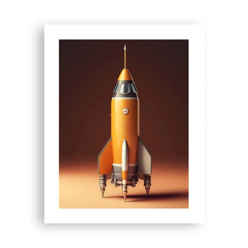 Póster - Comienza con un sueño - 40x50 cm