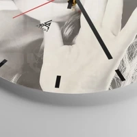 Esfera sin numeración, con rayas