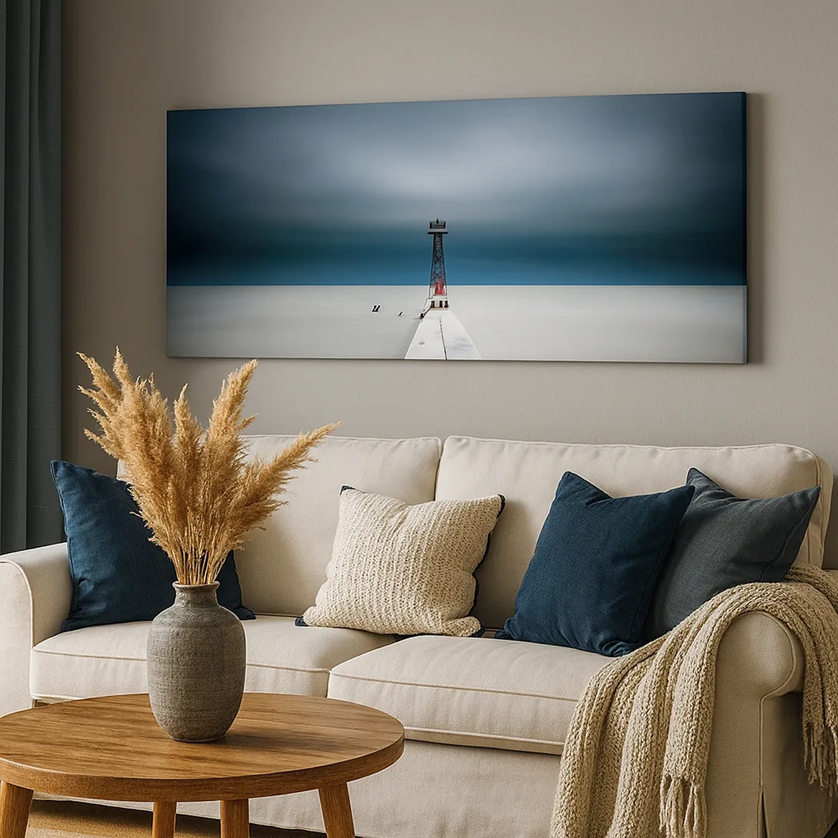 Cuadro sobre lienzo - Impresión de Imagen - Encuentro con la inmensidad - 30x30 cm