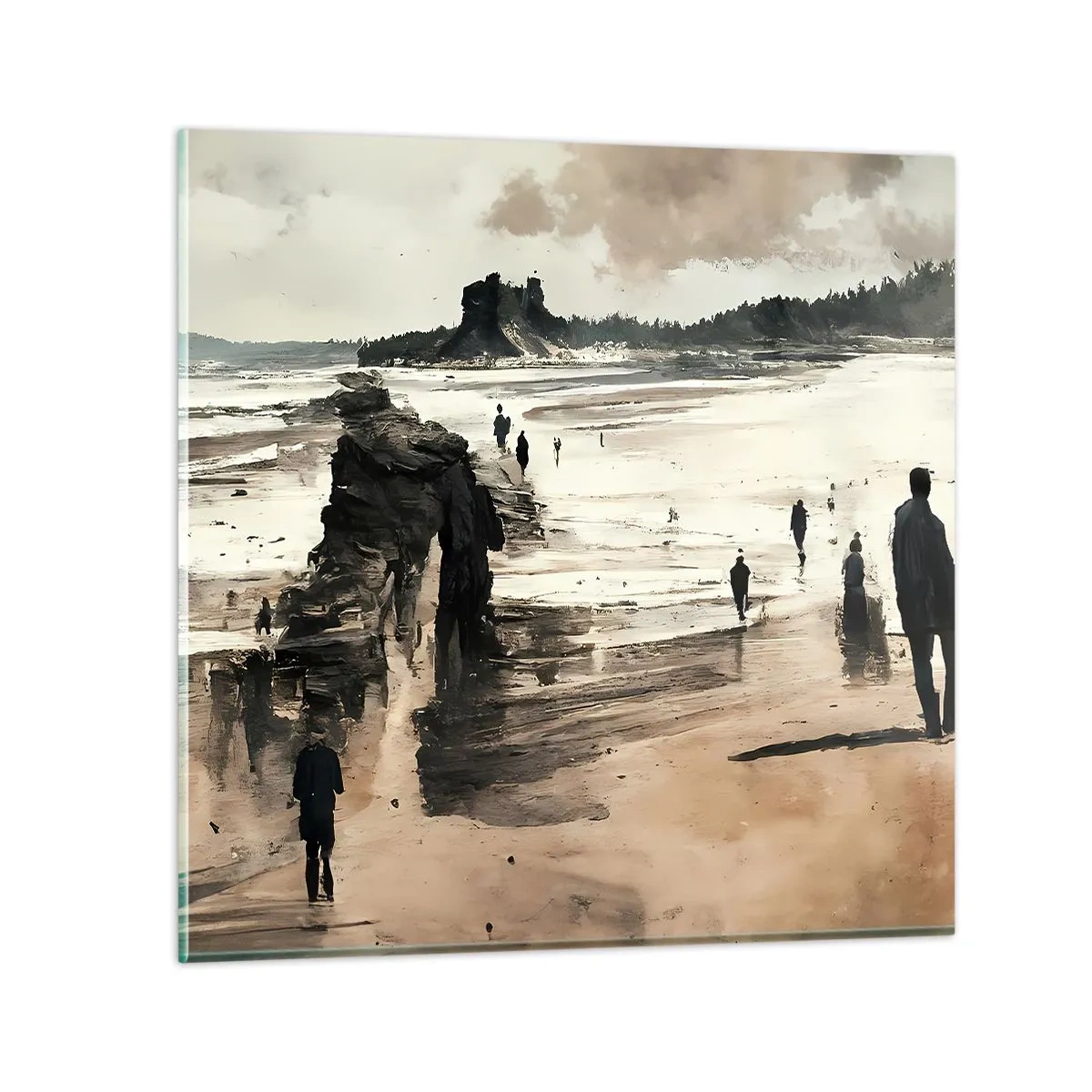 Cuadro sobre vidrio - Impresiones sobre Vidrio - Un sueño evocado - 40x40 cm