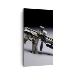 Cuadro sobre lienzo - Impresión de Imagen - Siempre amenazante - 45x80 cm