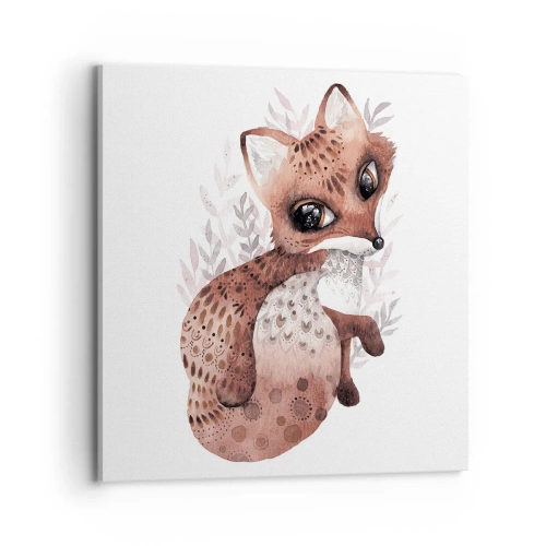 Cuadro sobre lienzo - Impresión de Imagen - Dulzura y amor - 70x70 cm