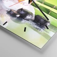 Esfera sin numeración, con rayas