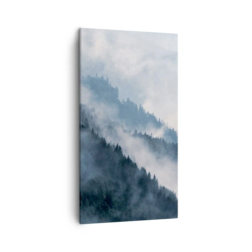 Cuadro sobre lienzo - Impresión de Imagen - Misticismo de las montañas - 45x80 cm