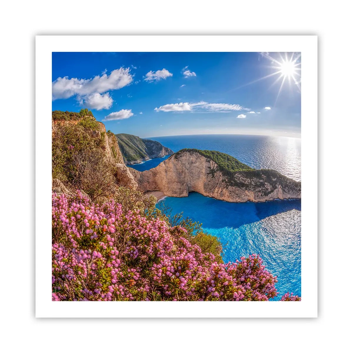 Póster - Mis grandes vacaciones en Grecia - 60x60 cm