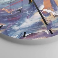 Esfera sin numeración, con rayas