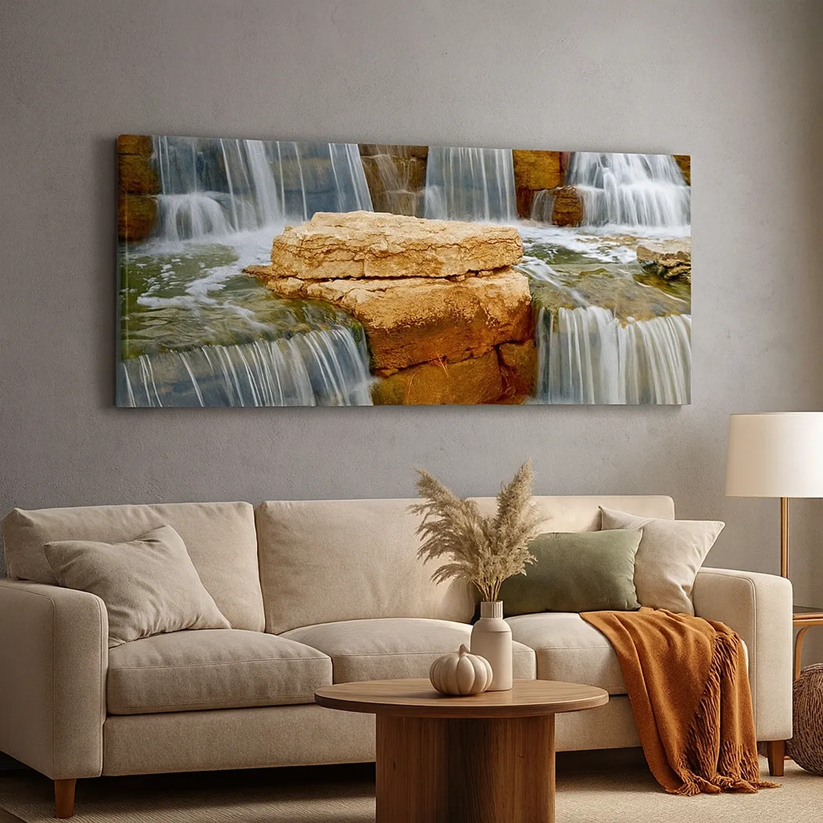 Cuadro sobre lienzo - Impresión de Imagen - Escalera al cielo - 30x30 cm