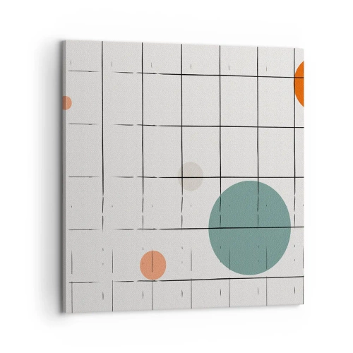 Cuadro sobre lienzo - Impresión de Imagen - Atrapados. ¿Nosotros o ellos? - 60x60 cm