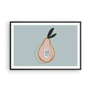 Póster en marco negro - El interior de la naturaleza - 91x61 cm