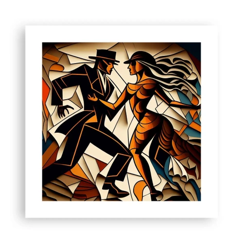 Póster - Danza de pasión - 40x40 cm