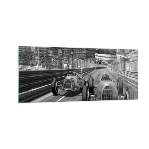 Cuadro sobre vidrio - Impresiones sobre Vidrio - Érase una vez en Montecarlo - 100x40 cm