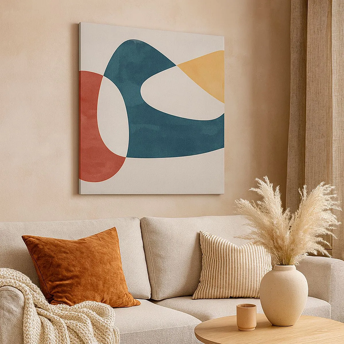 Cuadro sobre lienzo - Impresión de Imagen - Influencias y metamorfosis - 30x30 cm