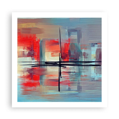Póster - Paisaje en una dimensión desconocida - 60x60 cm