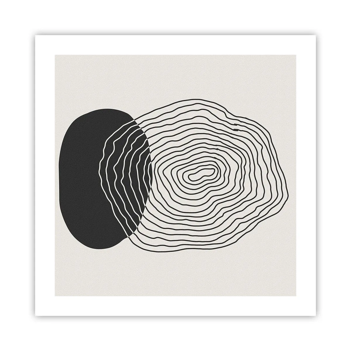 Póster - Persistencia y vibración - 50x50 cm
