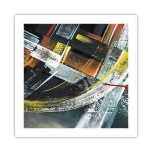 Póster - La energía del movimiento - 50x50 cm