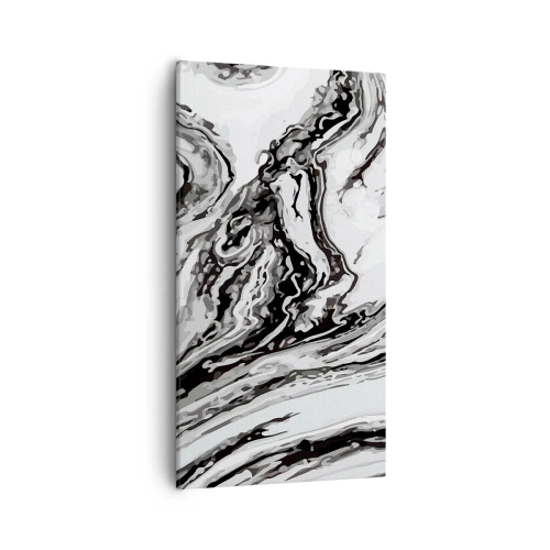 Cuadro sobre lienzo - Impresión de Imagen - Al principio existía el caos - 55x100 cm