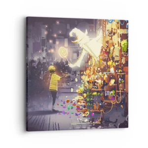 Cuadro sobre lienzo - Impresión de Imagen - Los hechizos existen - 30x30 cm