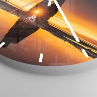 Esfera sin numeración, con rayas