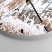 Esfera sin numeración, con rayas