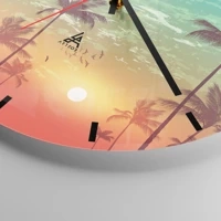 Esfera sin numeración, con rayas