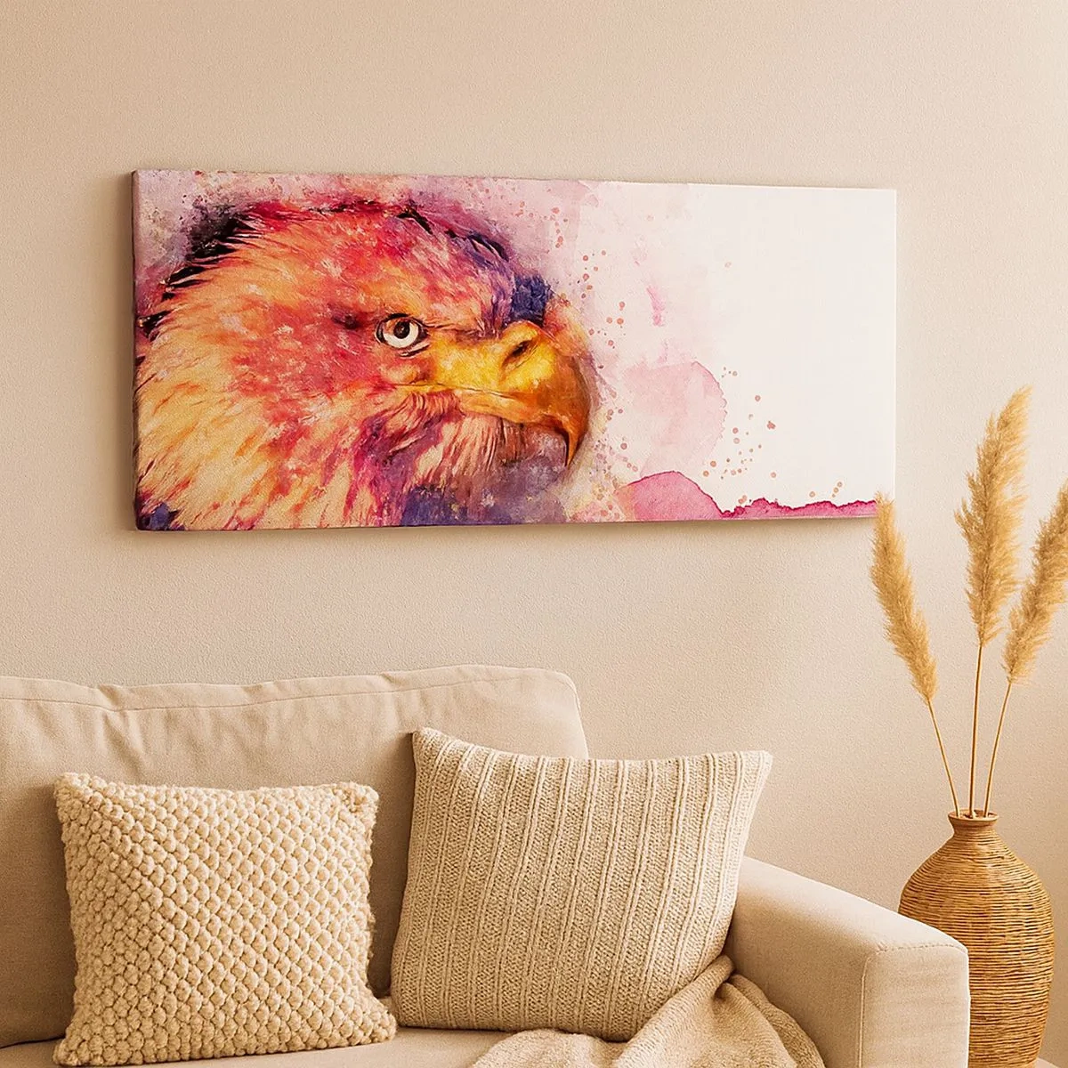 Cuadro sobre lienzo - Impresión de Imagen - No quieres saber lo que estoy pensando - 100x40 cm