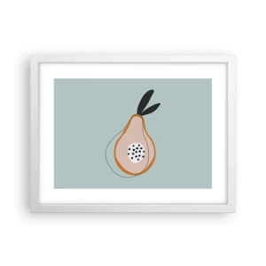 Póster en marco blanco - El interior de la naturaleza - 40x30 cm