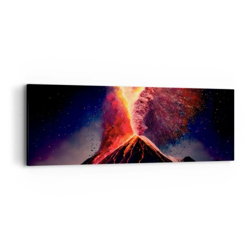 Cuadro sobre lienzo - Impresión de Imagen - Belleza y horror - 90x30 cm