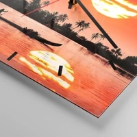 Esfera sin numeración, con rayas