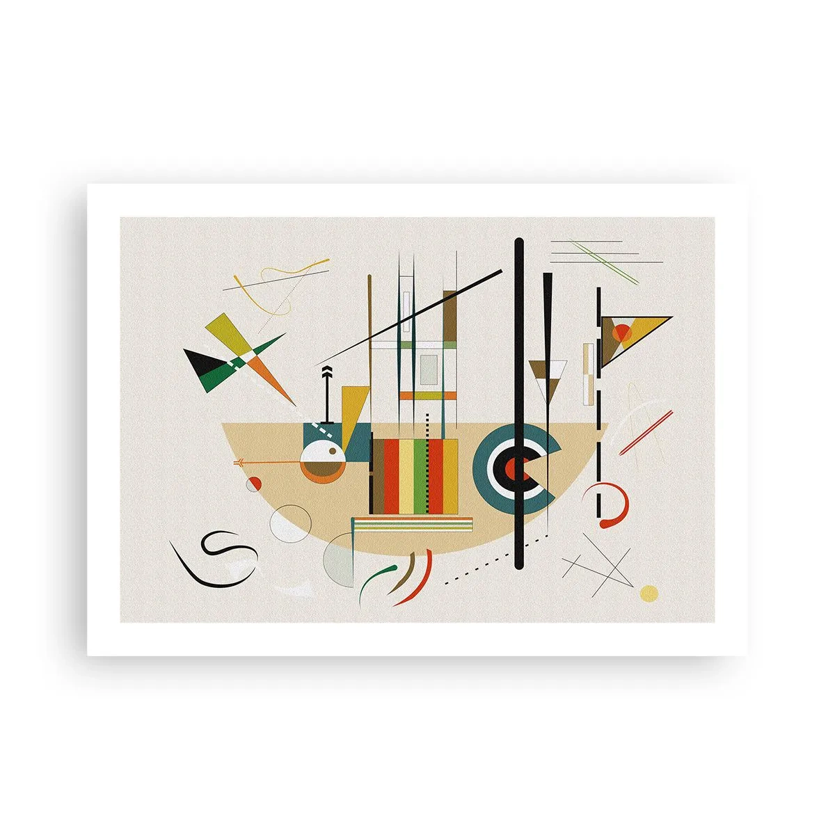 Póster - Y el mundo ríe - 70x50 cm